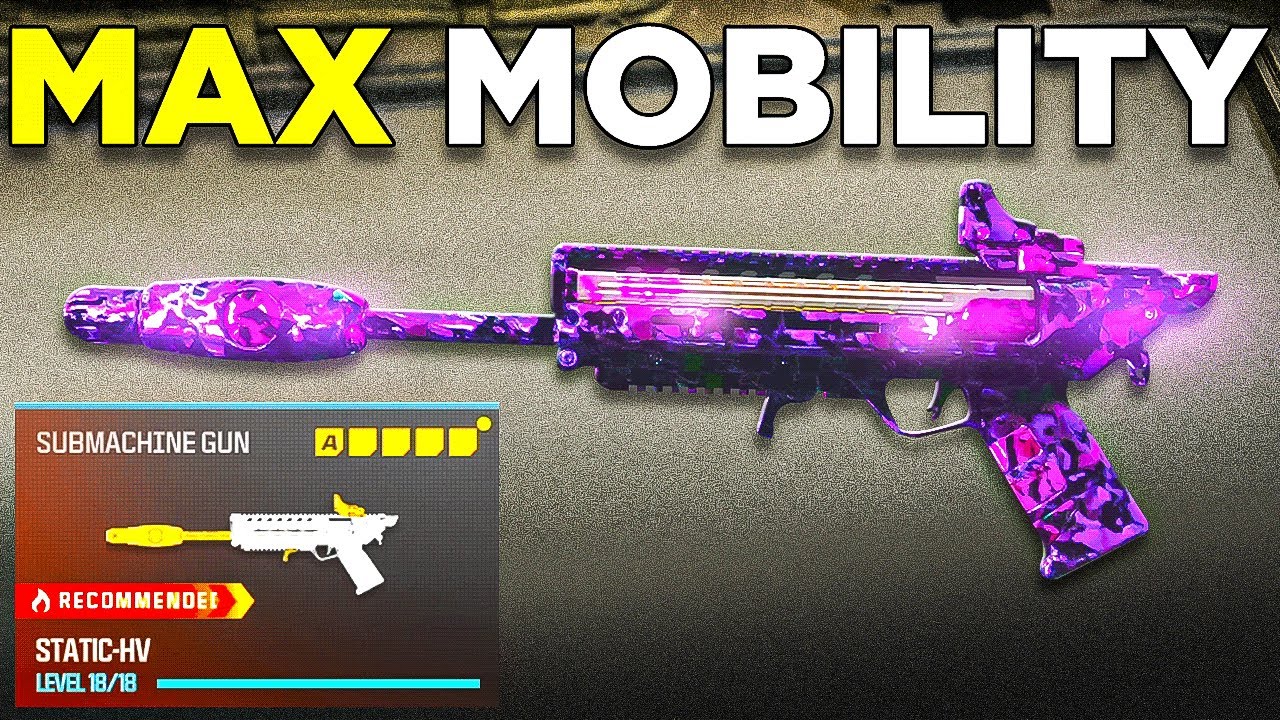new *MAX MOBILITY* STATIC HV CLASS is META in MW3! 🏃 (Best STATIC HV Class Setup) - Modern Warfare 3