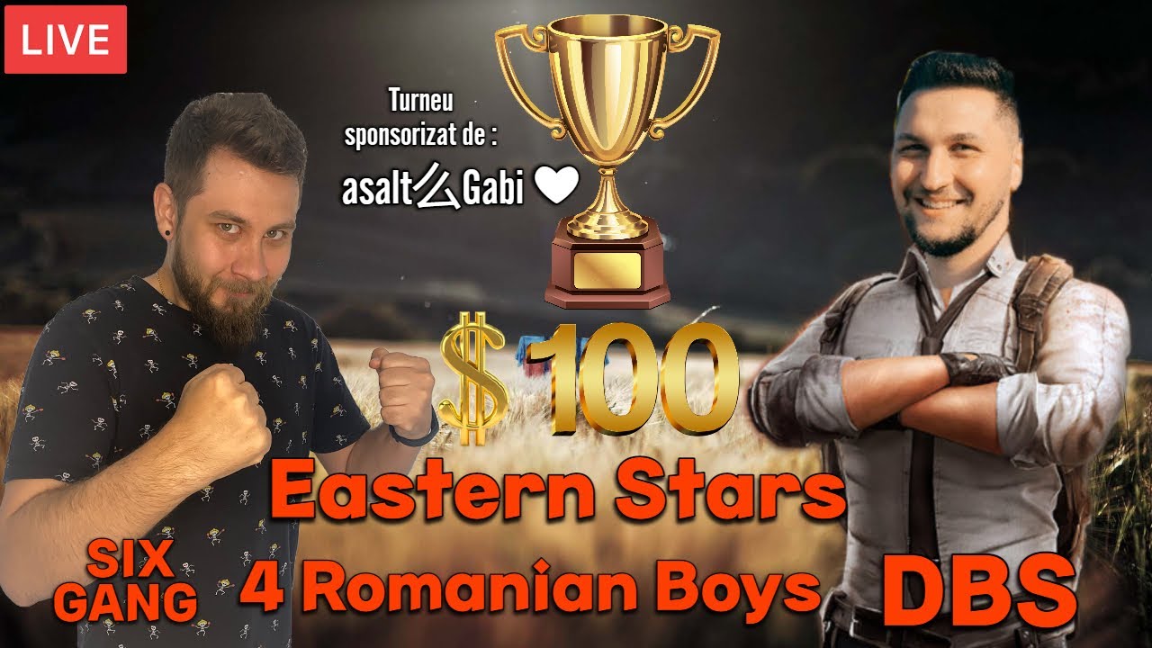 COMENTAM FINALA FINALA TURNEULUI CU @UTII - $100 - Eastern Stars - 4 Romanian boys - Six gang - DBS