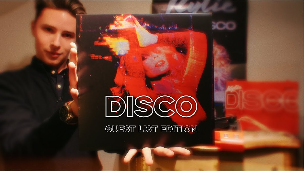 Kylie Minogue DISCO Guest List Edition - Vinyl Unboxing