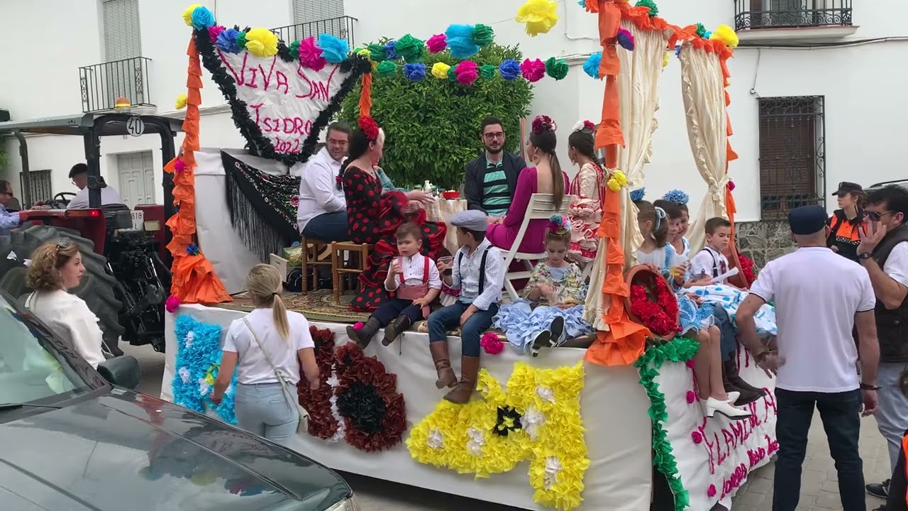 Procesión de San Isidro en Lopera. 2022.