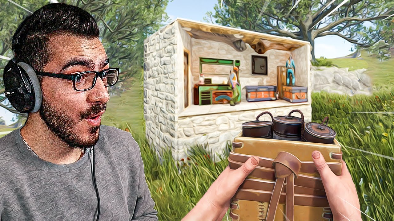 مغامرات وسرقة منازل في عالم راست RUST 🔥
