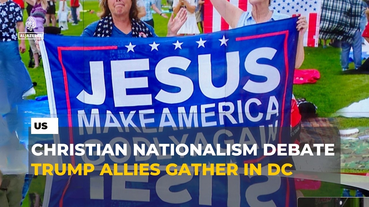 Faith rally in Washington sparks debate over Christian nationalism