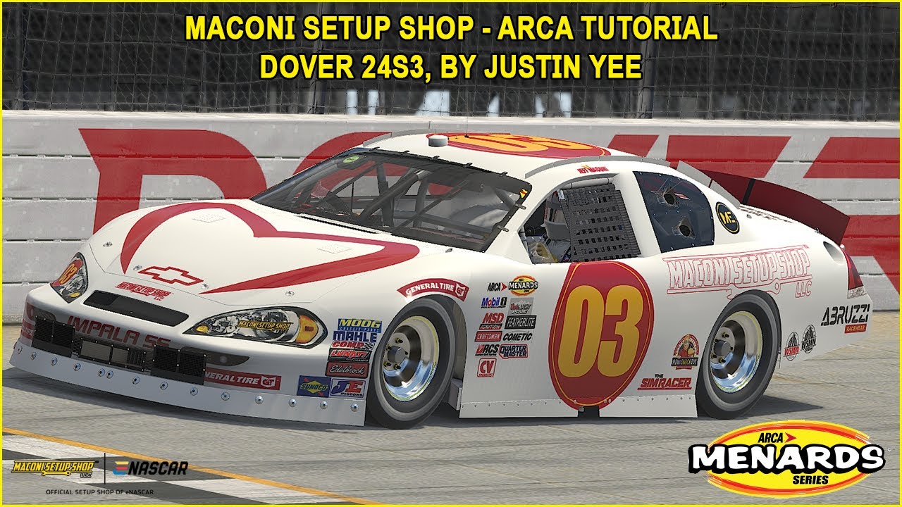 iRacing ARCA Dover Guide to Qualifying and Race 24S3