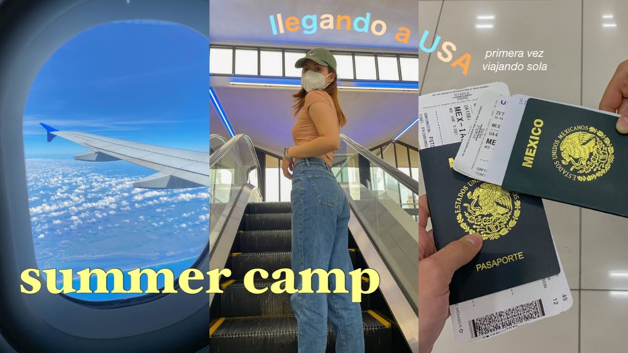 Viajando sola por primera vez fuera de México | Summer vlog #1 | Mariela