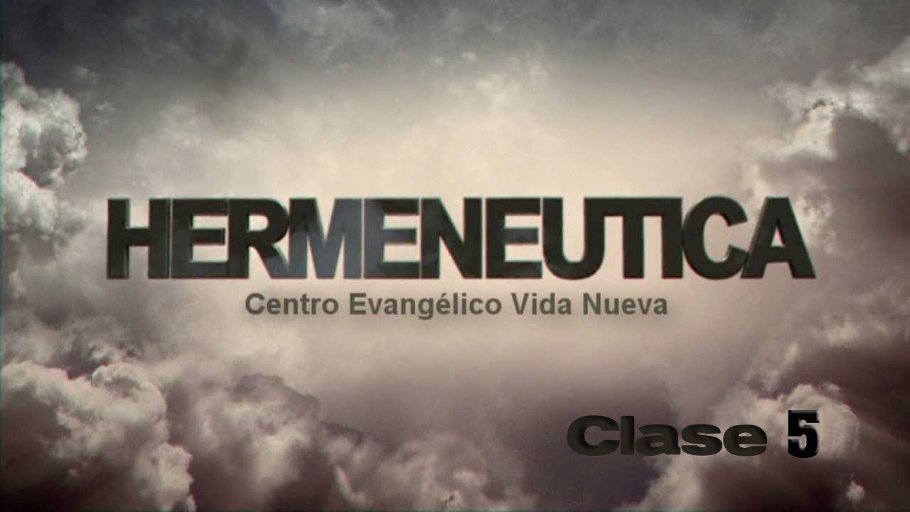Hermenéutica 5