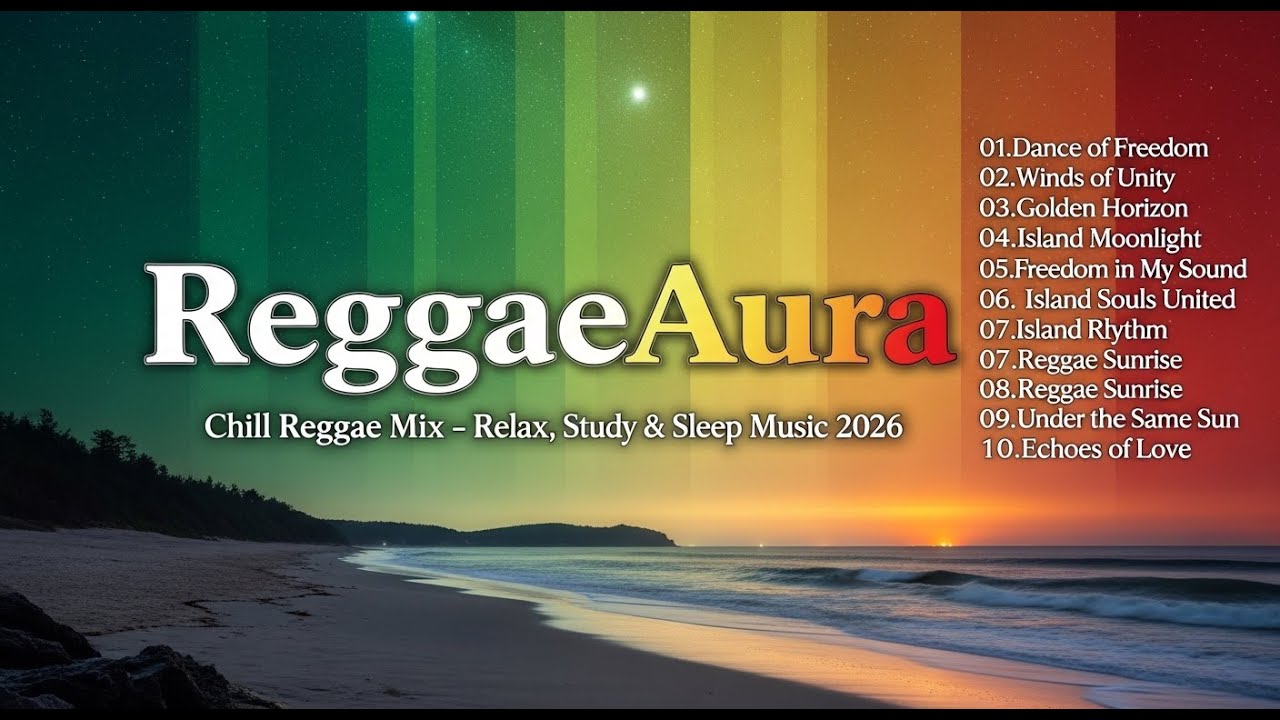 🎧 Chill Reggae Mix – Relax, Study & Sleep Music 2026 🌌🎶