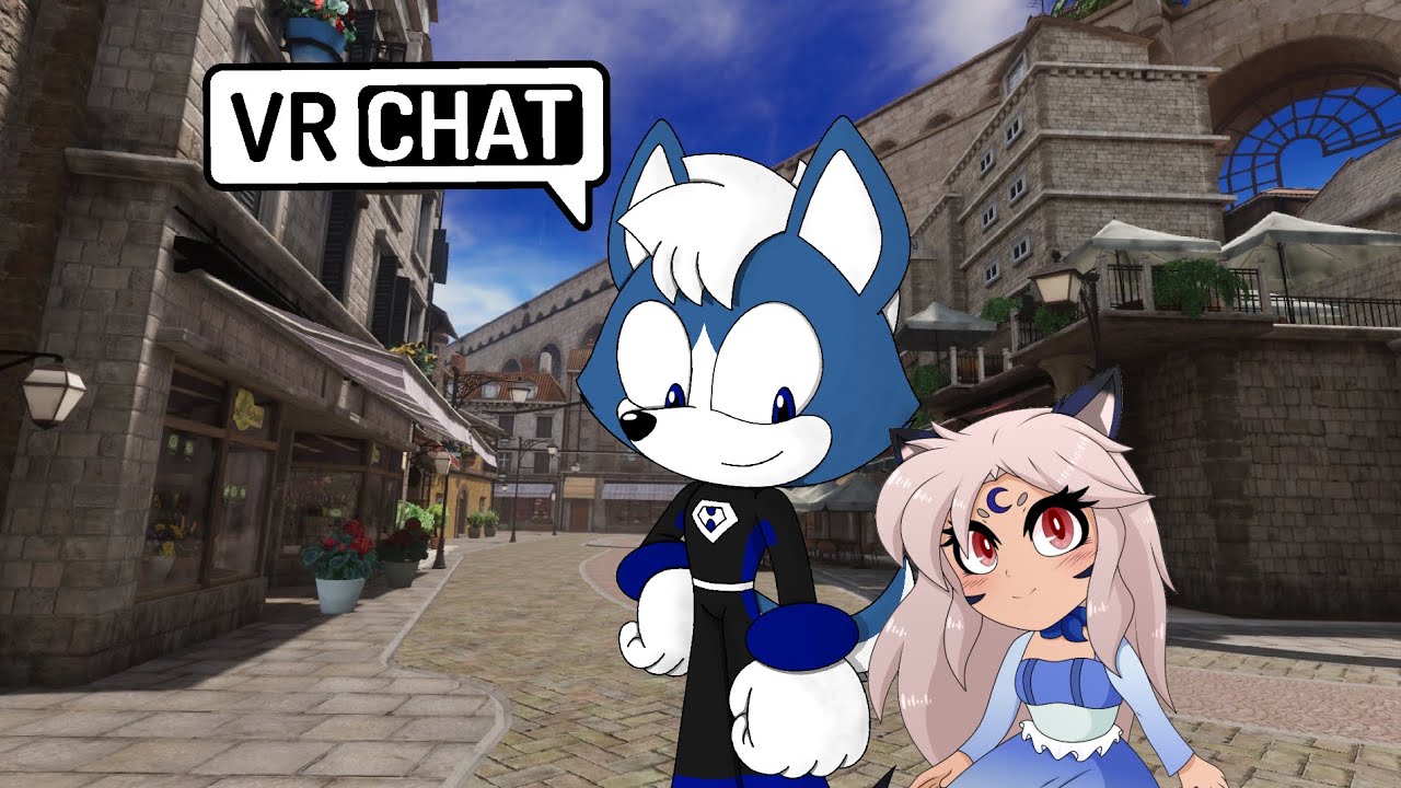 Bluestar babysits Yina at Spagonia (feat. Legendary Sonic, Chilled & Vicki) (VRChat #6)