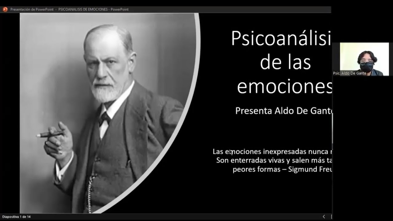 Conferencia: Psicoanálisis y emociones