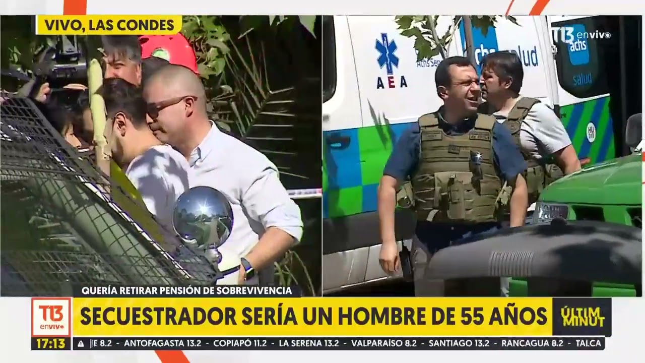 Trabajadora de AFP lleva cuatro horas como rehén en Las Condes: lo que se conoce del secuestrador