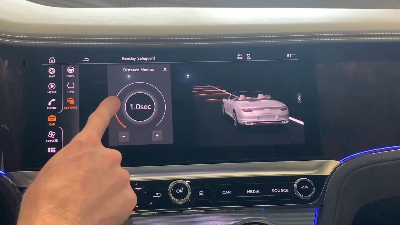 2020 Bentley Continental GT: Driver Assistance