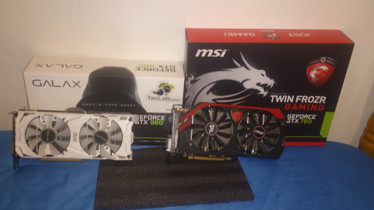 Unboxing GTX960 TECLAB EDITION - B&ocirc;nus gtx760