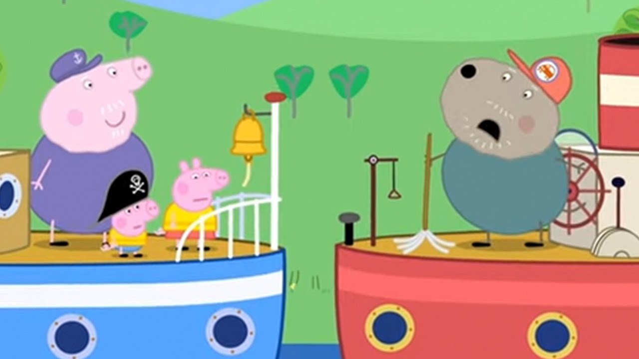 Peppa Gris | Båttur | Tegnefilmer for barn