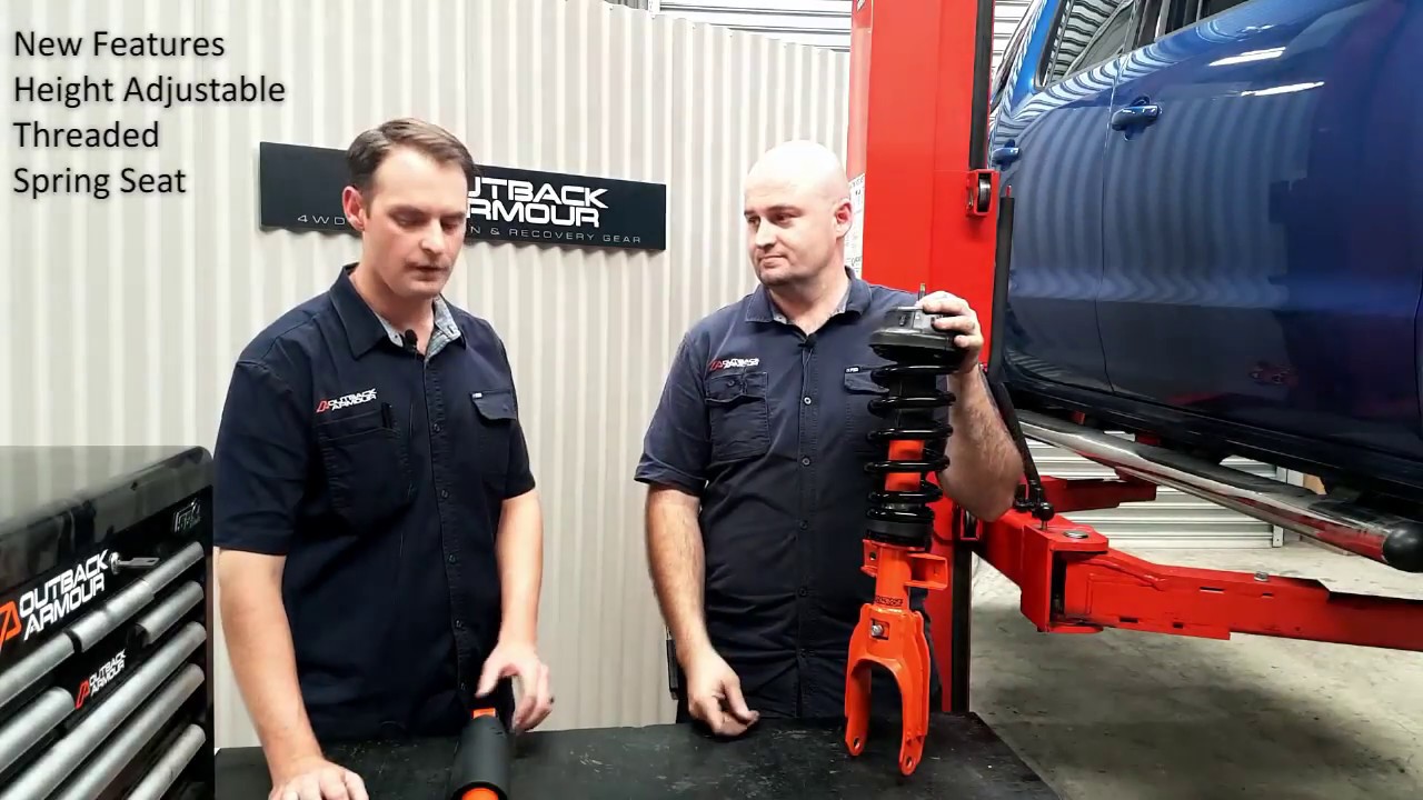 VW Amarok Adjustable Struts and Shock Release Video