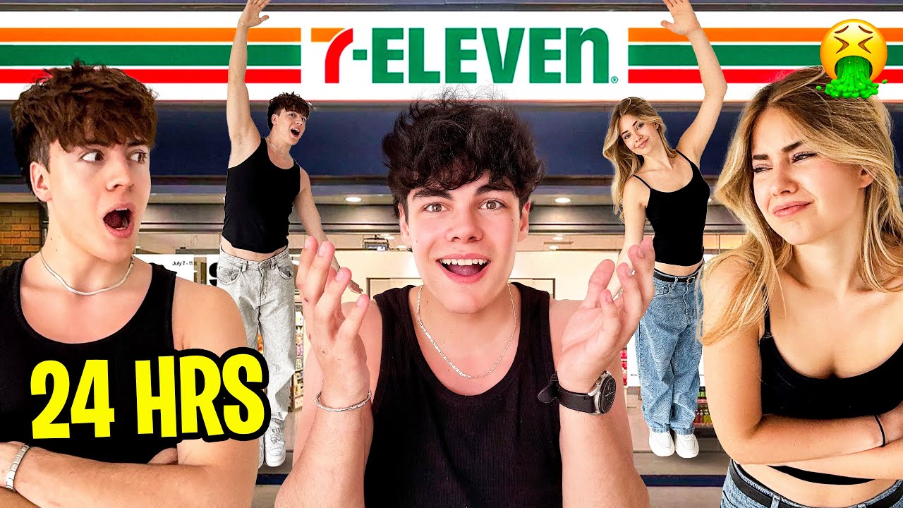 24 Horas Comiendo Solo 7-ELEVEN en Japón 🇯🇵 (casi vomita)