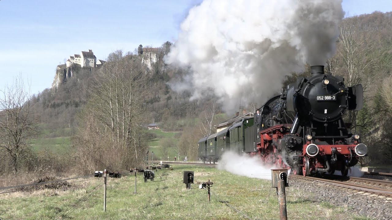 50 Jahre Eisenbahnfreunde Zollernbahn mit 01 519, 50 2988, 52 7596 & 75 1118