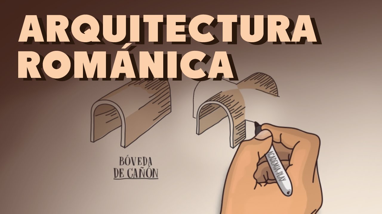 ¿Conoces la diferencia entre bóveda de cañón y bóveda de arista en la arquitectura románica?