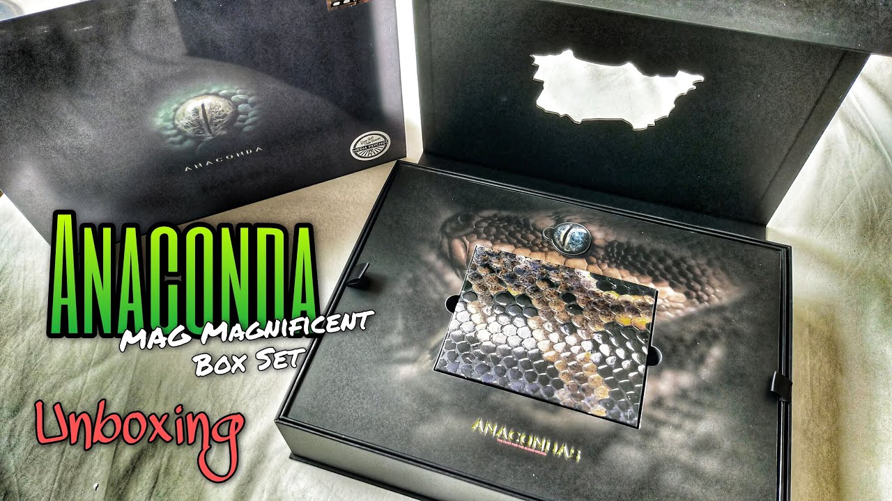 Anaconda - MAG Magnificent Limited Blu-ray Box [Exclusive Movie Jennifer Lopez Ice Cube Unboxing]