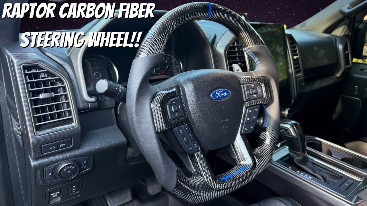 Gen 2 Raptor - Carbon Fiber Steering Wheel Installation
