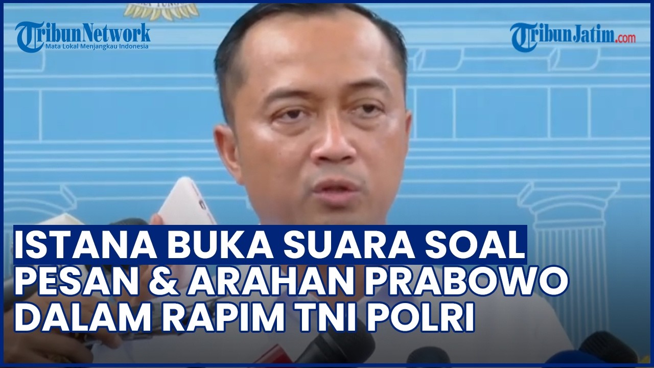 GELAR RAPIM TERTUTUP TNI POLRI, Istana Bongkar Pesan & Arahan Presiden Prabowo