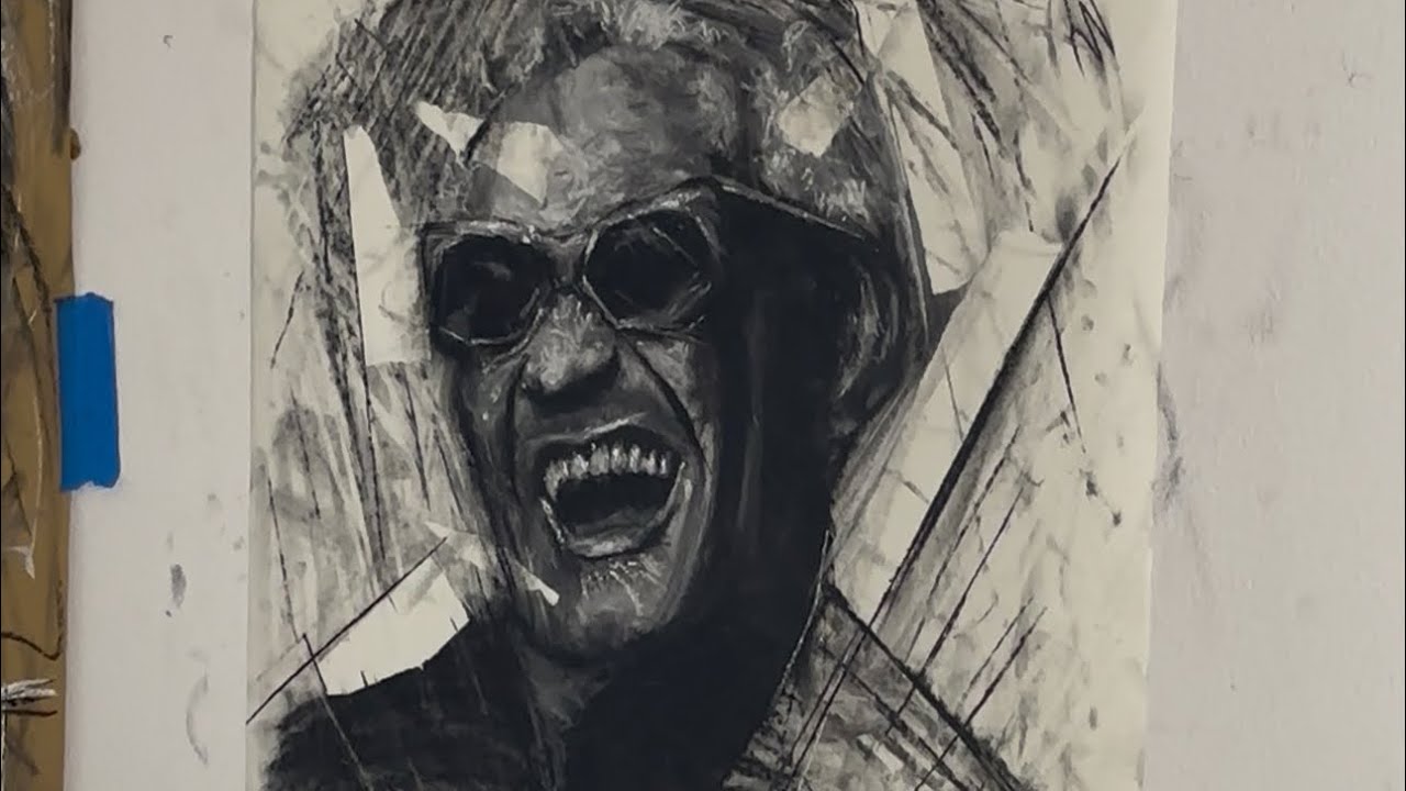Third Arts  is live! Portrait Drawing with Charcoal!