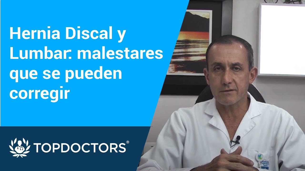 Hernia Discal y Lumbar: malestares que se pueden corregir