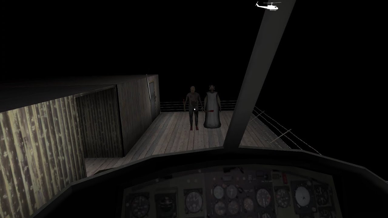 Granny chapter two v1.2.4  - helicopter escape in extreme mode Day 2