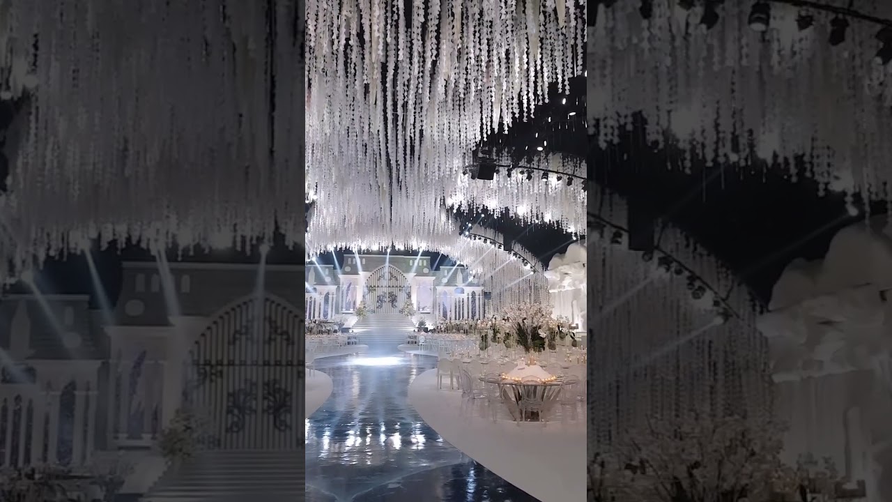 Winter Wonderland Conceptual wedding Project was built in 2018 in Lebanon, Construction took 12 days