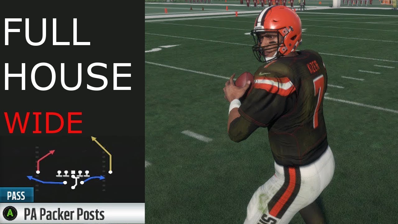 MADDEN 18 TIP | FULL HOUSE WIDE | PA PACKER POSTS