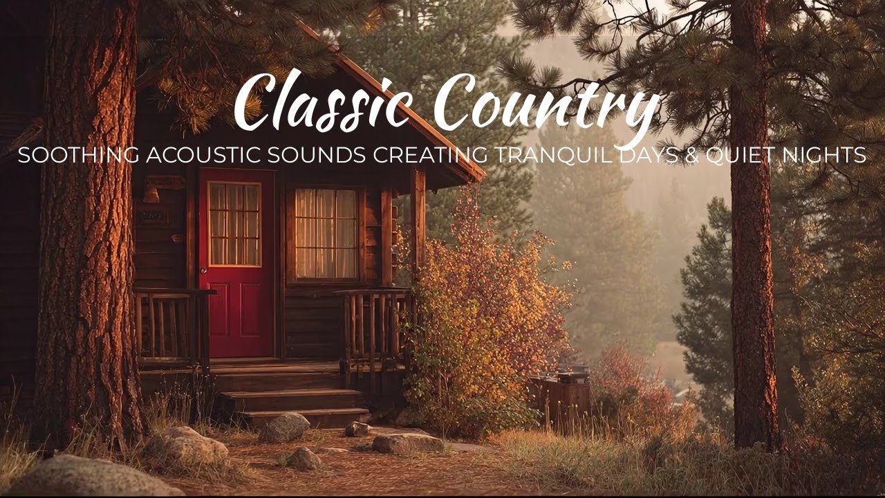 Classic Country | Soothing Acoustic Sounds Creating Tranquil Days & Quiet Nights