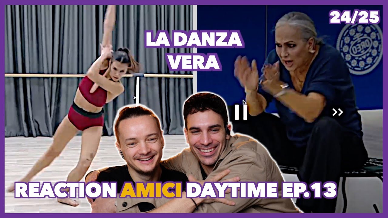 Finalmente il lavoro in sala di Danza | Reaction Amici Daytime ep.13