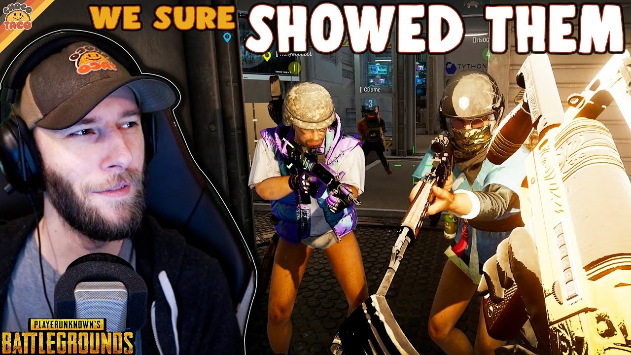 We Sure Showed Them! ft. HollywoodBob, CDome, & OG Pickle | chocoTaco PUBG Vikendi Squads  Gameplay