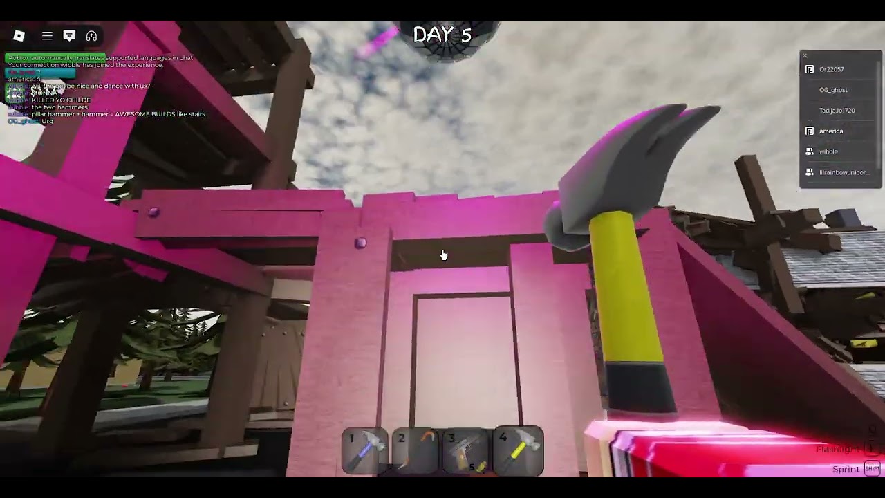 building the tallest building I think in gef (admin abuse)