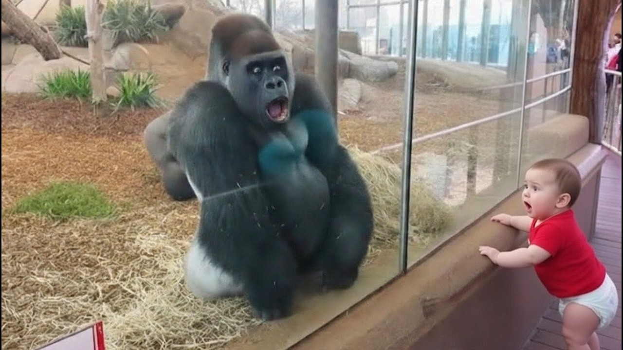 Cute Baby & Animals Have a Secret Language at the Zoo 😂🐾 | Funniest Reactions (Compilation)