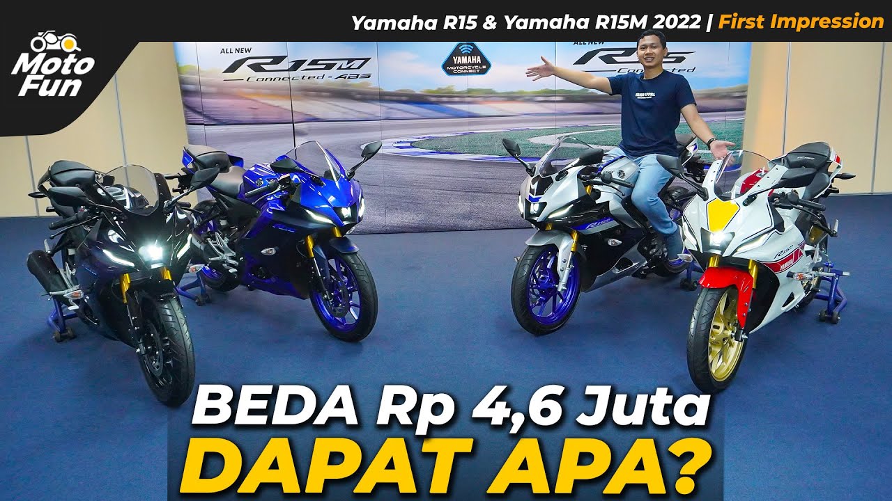 Kupas Beda Yamaha R15 dan R15M 2022 Versi Indonesia, Gak Cuma Rem ABS!  - MotoFun Indonesia