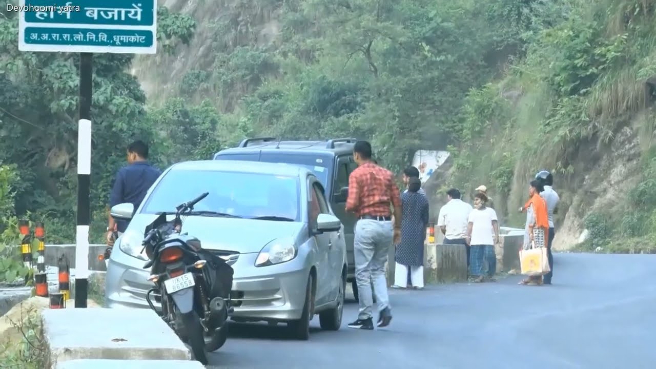 View of Elephants on the banks of Kho River  and last video / Malini River / Kotdwar / Uttrakhand