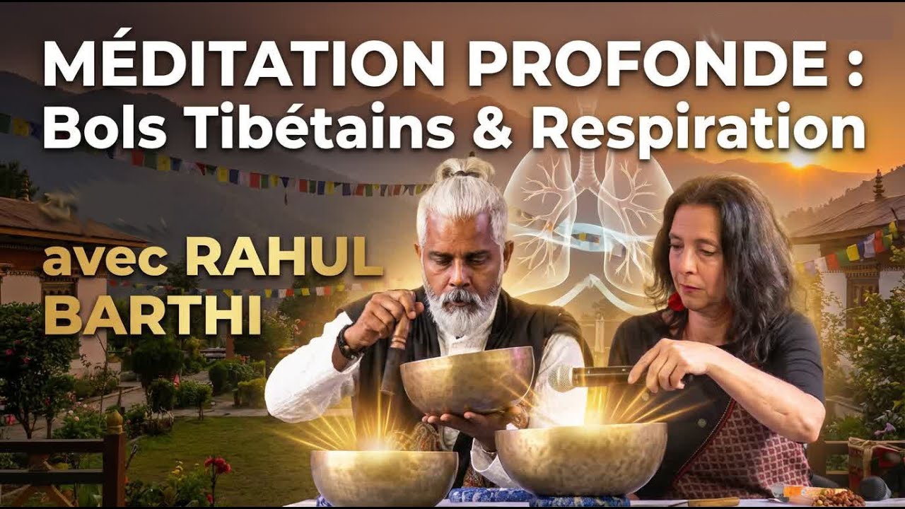M&eacute;ditation sur la Respiration -  Rahul Barthi avec instructions (One Conscience environnement)