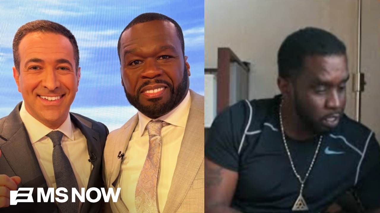 50 Cent speaks on incriminating videos & secret sources for Diddy Netflix doc in Melber intv