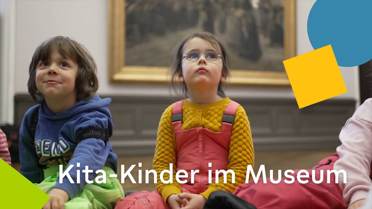 Kita-Kinder im Museum | Vermittlungsangebote von Fröbel und den Staatlichen Museen zu Berlin
