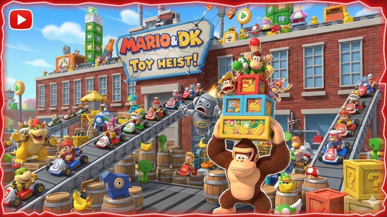 Mario vs Donkey Kong Y la fábrica de Mario 😂