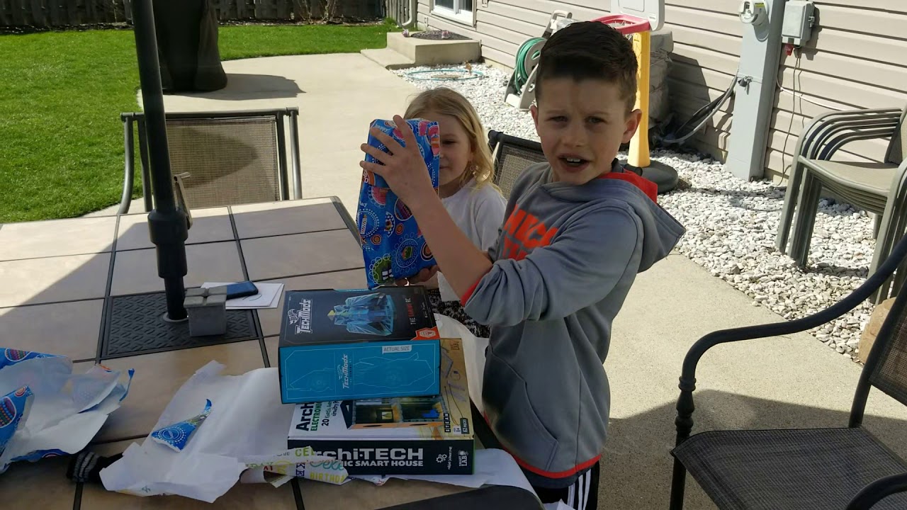 Surprise 9th Birthday Present Nintendo Switch