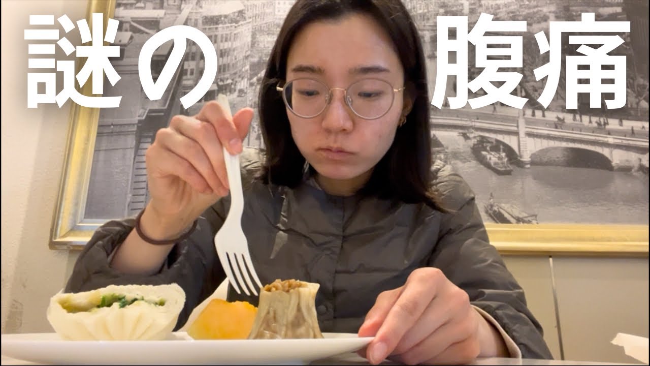 [🇯🇵日本一時帰国] ✈️上海トランジット/🍽️ラウンジでご飯/🎒荷物ハプニング/☹️謎の腹痛