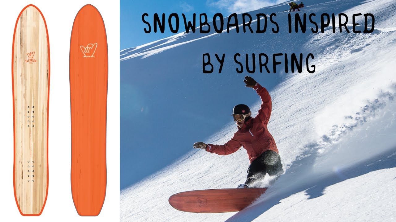 5'10 Log - Snowboards Inspired By Surfing