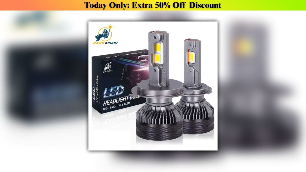 Dawnknight K5c 4300k &mdash; Review (2025): Dawnknight K5C 4300k 110W H7 H4 Led Lamp Double