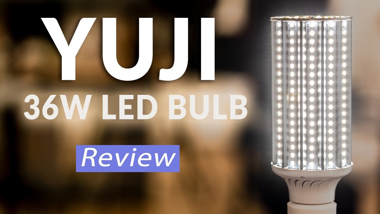 Обзор светодиодных ламп с высоким индексом цветопередачи (лампы Yuji Lights 36 Вт)