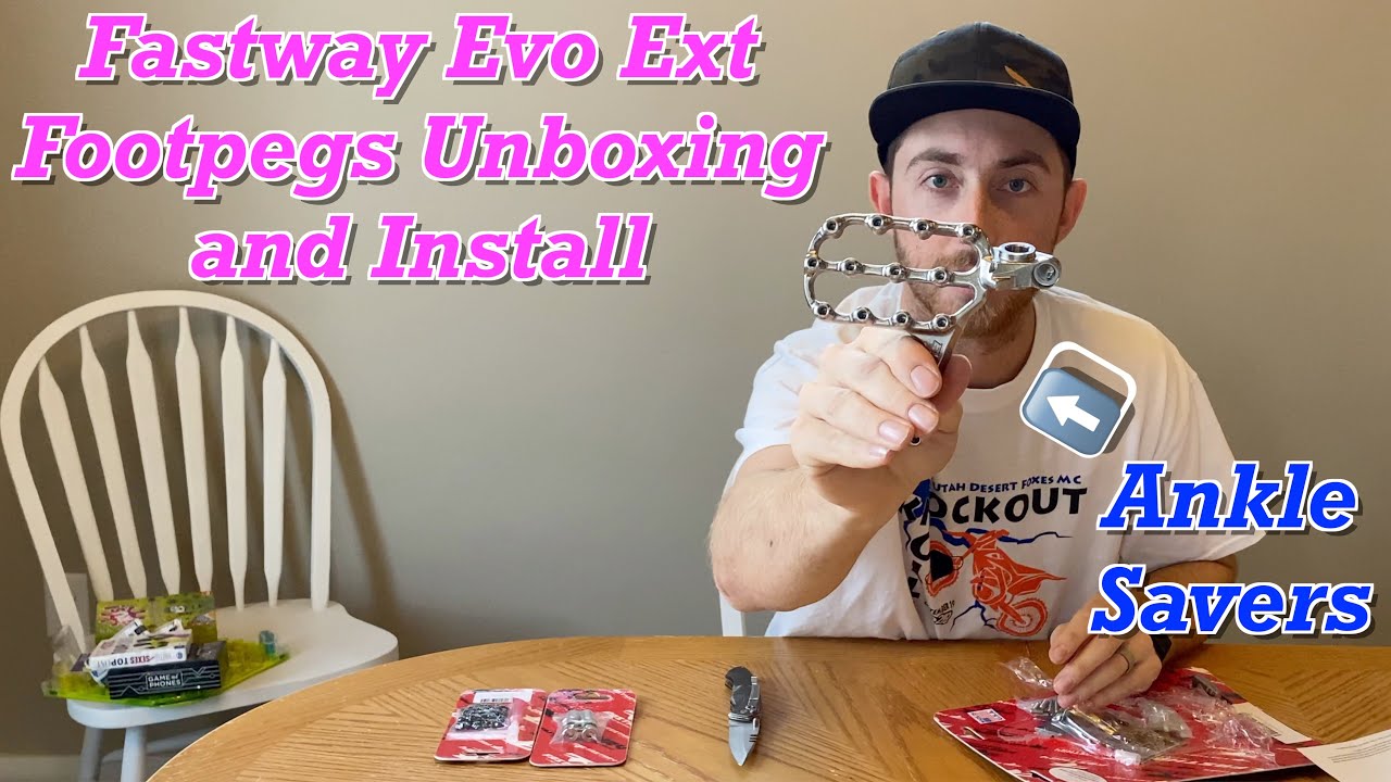 Fastway Evo Ext Footpeg Assembly and Install 2021 Kailub Russell Edition 350 XCF