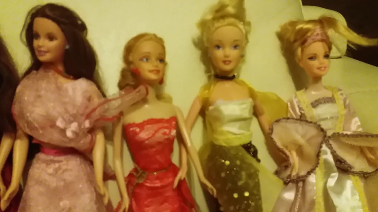 La mia collezione di Barbie 1