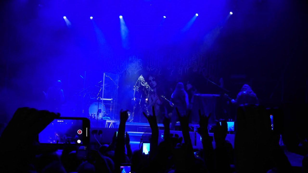 Cradle of Filth at Oskorei midvinter fest, Kyiv 2018
