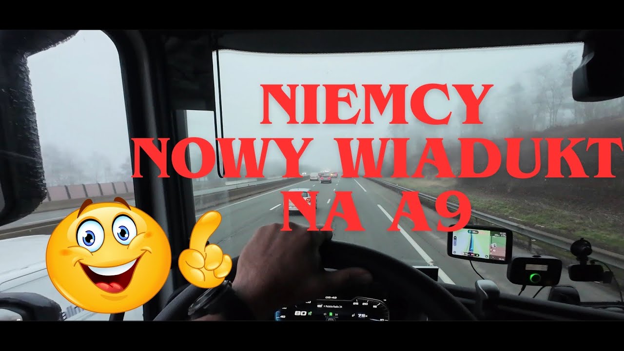 #116/18  Niemcy i w końcu jadę nowym wiaduktem na A9