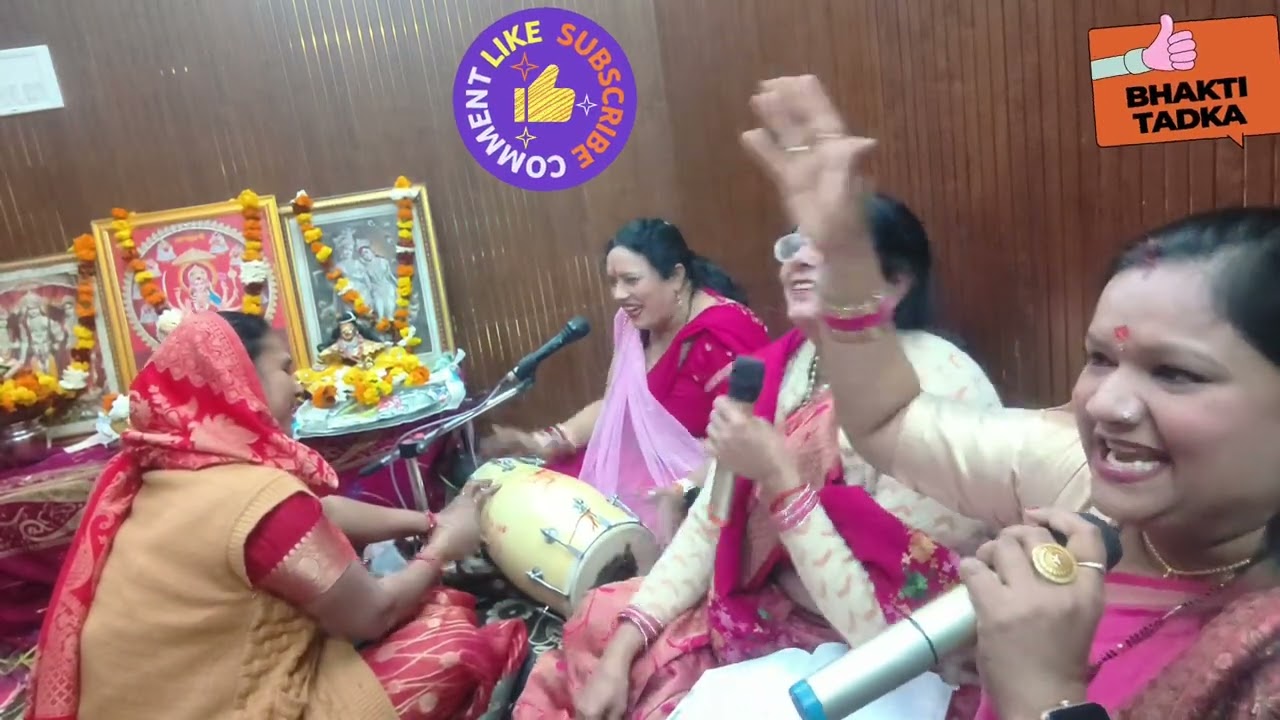 #गुरुवार स्पेशल#मैं तो लग गई भजन सुनाने में माला धरदई आले में#सत्संगी भजन🙏💯👍पूरा सुनें आनंदआएगा