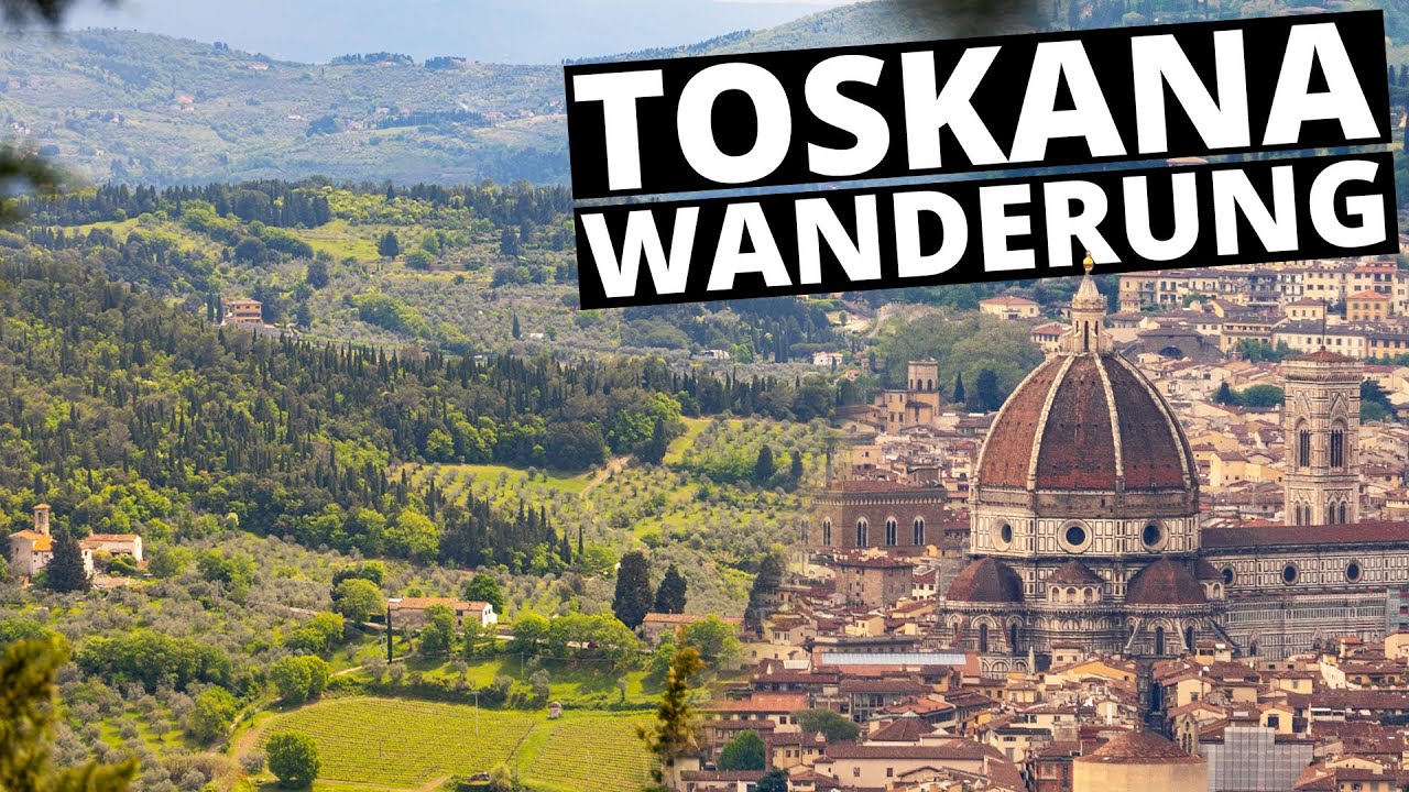Wandern in der Toskana bei Florenz (Fiesole)